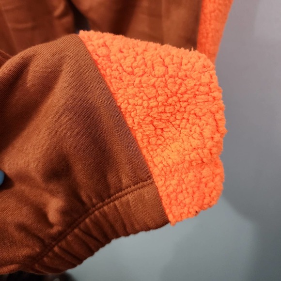 Nike Women's Sportswear Icon Clash Fleece Jogger Orange NEW DD5065-825 Size L - Picture 6 of 15